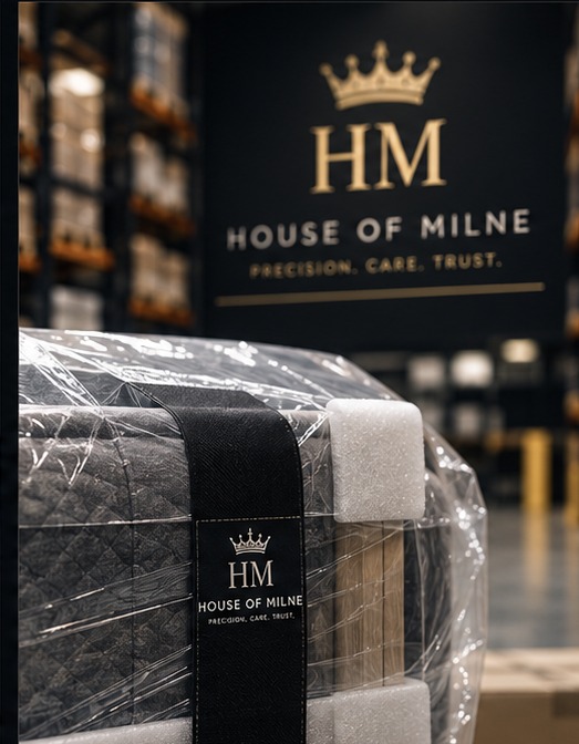 House of Milne premium uniform and presentation concept
